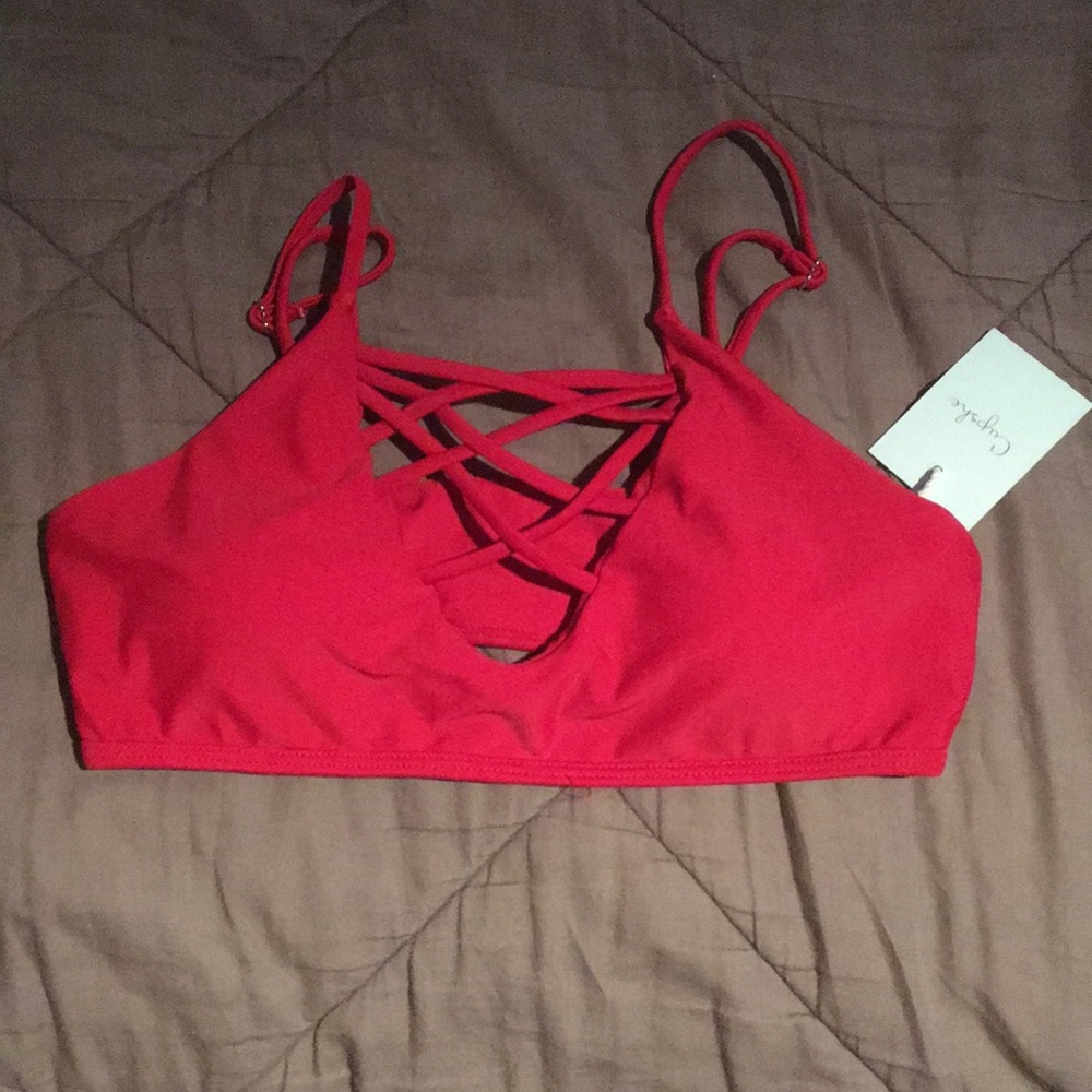 Red Bikini Top